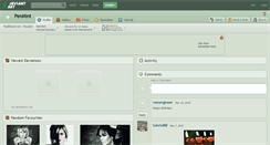Desktop Screenshot of penmint.deviantart.com