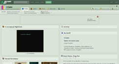 Desktop Screenshot of i-conn.deviantart.com