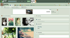 Desktop Screenshot of adochka.deviantart.com