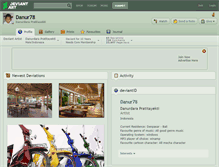 Tablet Screenshot of danur78.deviantart.com
