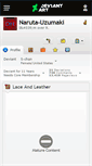 Mobile Screenshot of naruta-uzumaki.deviantart.com