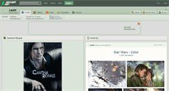Desktop Screenshot of laubi.deviantart.com
