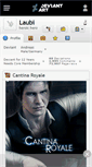 Mobile Screenshot of laubi.deviantart.com