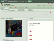 Tablet Screenshot of mystafreya.deviantart.com