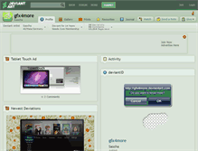 Tablet Screenshot of gfx4more.deviantart.com