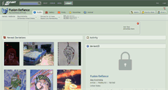 Desktop Screenshot of fusion-defiance.deviantart.com