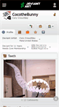 Mobile Screenshot of cocothebunny.deviantart.com