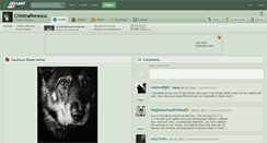 Desktop Screenshot of cristinapenescu.deviantart.com