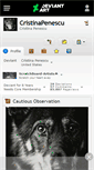 Mobile Screenshot of cristinapenescu.deviantart.com