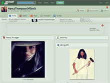 Tablet Screenshot of nancythompsonofelmst.deviantart.com