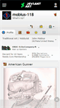 Mobile Screenshot of mobius-118.deviantart.com