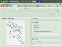 Tablet Screenshot of miniijubii.deviantart.com
