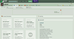 Desktop Screenshot of lykins8.deviantart.com