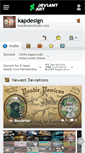 Mobile Screenshot of kapdesign.deviantart.com