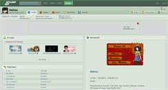 Desktop Screenshot of maixsu.deviantart.com