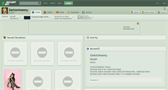 Desktop Screenshot of darkanimeeny.deviantart.com