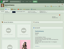 Tablet Screenshot of darkanimeeny.deviantart.com