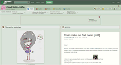 Desktop Screenshot of cloud-strifes-yuffie.deviantart.com