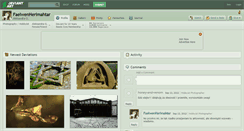 Desktop Screenshot of faelwenherimahtar.deviantart.com