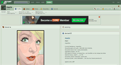 Desktop Screenshot of maxix.deviantart.com