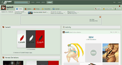 Desktop Screenshot of kaztelli.deviantart.com
