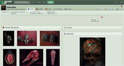 Desktop Screenshot of nekrotiko.deviantart.com