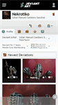 Mobile Screenshot of nekrotiko.deviantart.com