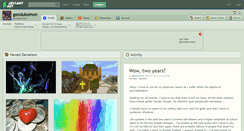 Desktop Screenshot of geodukemon.deviantart.com