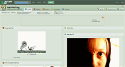 Desktop Screenshot of hrathheilong.deviantart.com