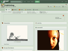 Tablet Screenshot of hrathheilong.deviantart.com