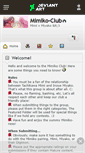 Mobile Screenshot of mimiko-club.deviantart.com