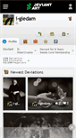 Mobile Screenshot of i-gledam.deviantart.com