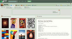 Desktop Screenshot of dischart.deviantart.com