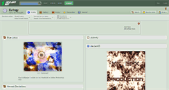 Desktop Screenshot of eu1ogy.deviantart.com