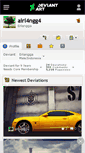 Mobile Screenshot of airl4ngg4.deviantart.com