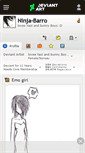 Mobile Screenshot of ninja-barro.deviantart.com