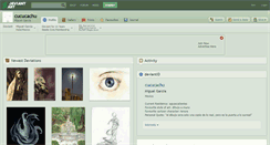 Desktop Screenshot of cucucachu.deviantart.com