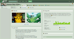 Desktop Screenshot of pokemon-black-white.deviantart.com