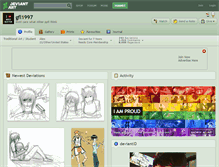 Tablet Screenshot of gfl1997.deviantart.com