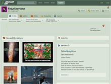 Tablet Screenshot of fetussexytime.deviantart.com