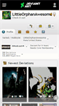 Mobile Screenshot of littleorphanawesome.deviantart.com