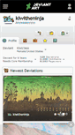 Mobile Screenshot of kiwitheninja.deviantart.com