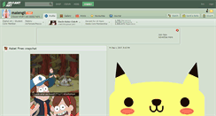 Desktop Screenshot of malengil.deviantart.com