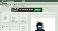 Desktop Screenshot of neminah.deviantart.com