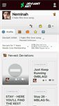 Mobile Screenshot of neminah.deviantart.com