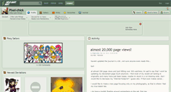 Desktop Screenshot of pixel-chick.deviantart.com