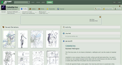Desktop Screenshot of celestial-inc.deviantart.com