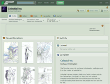 Tablet Screenshot of celestial-inc.deviantart.com