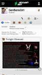 Mobile Screenshot of genbensgirl.deviantart.com