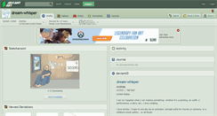Desktop Screenshot of dream-whisper.deviantart.com